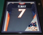 John Elway Framed Jersey (Denver Broncos)